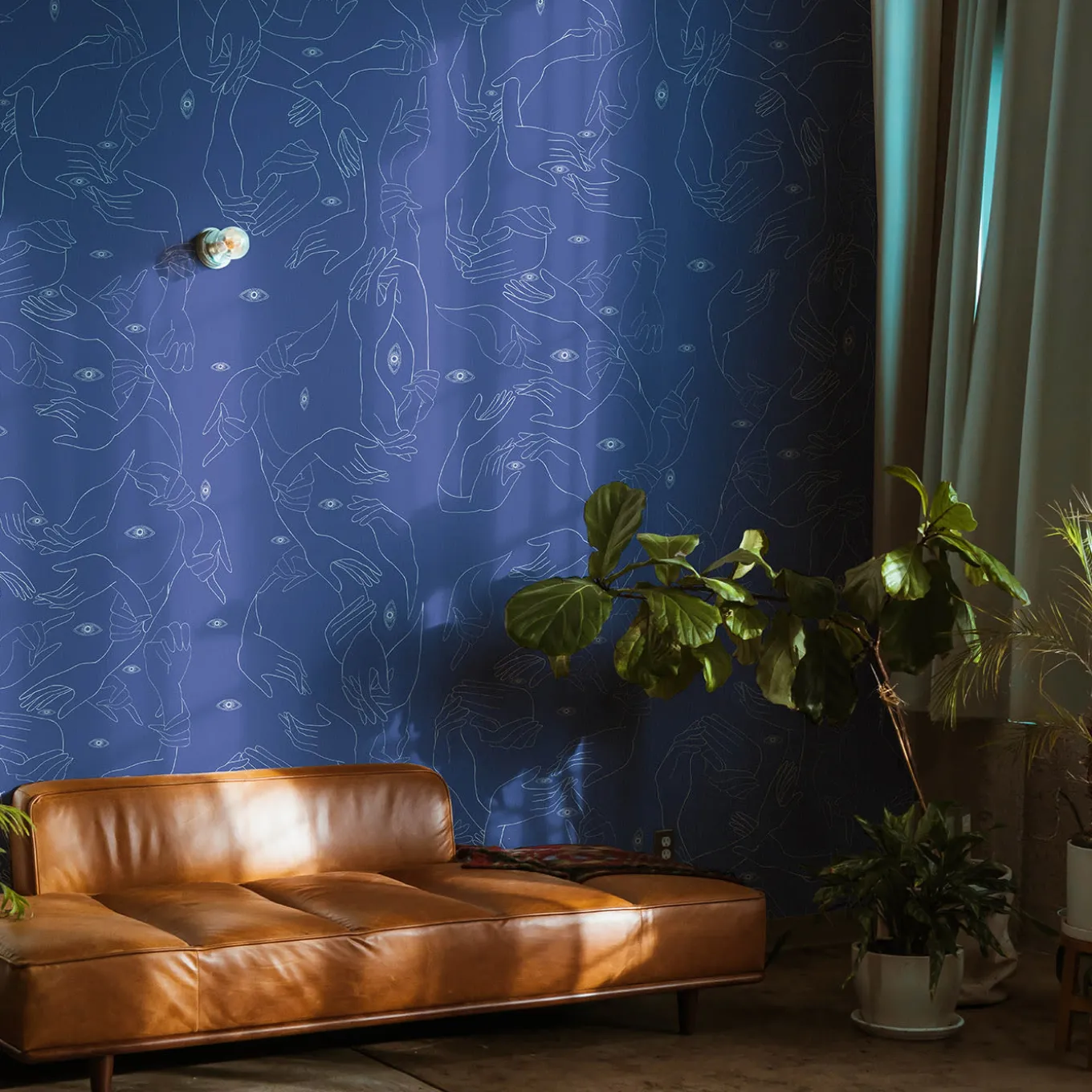 Uno, Nessuno Light Blue Wallpaper