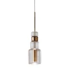 UNO+ Suspension Light with Transparent Glass in Bronze #3