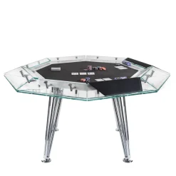 Unootto 8 Player Marble Edition Poker Table