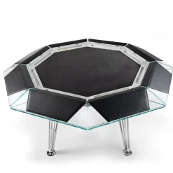 Unootto 8 Player Marble Edition Poker Table