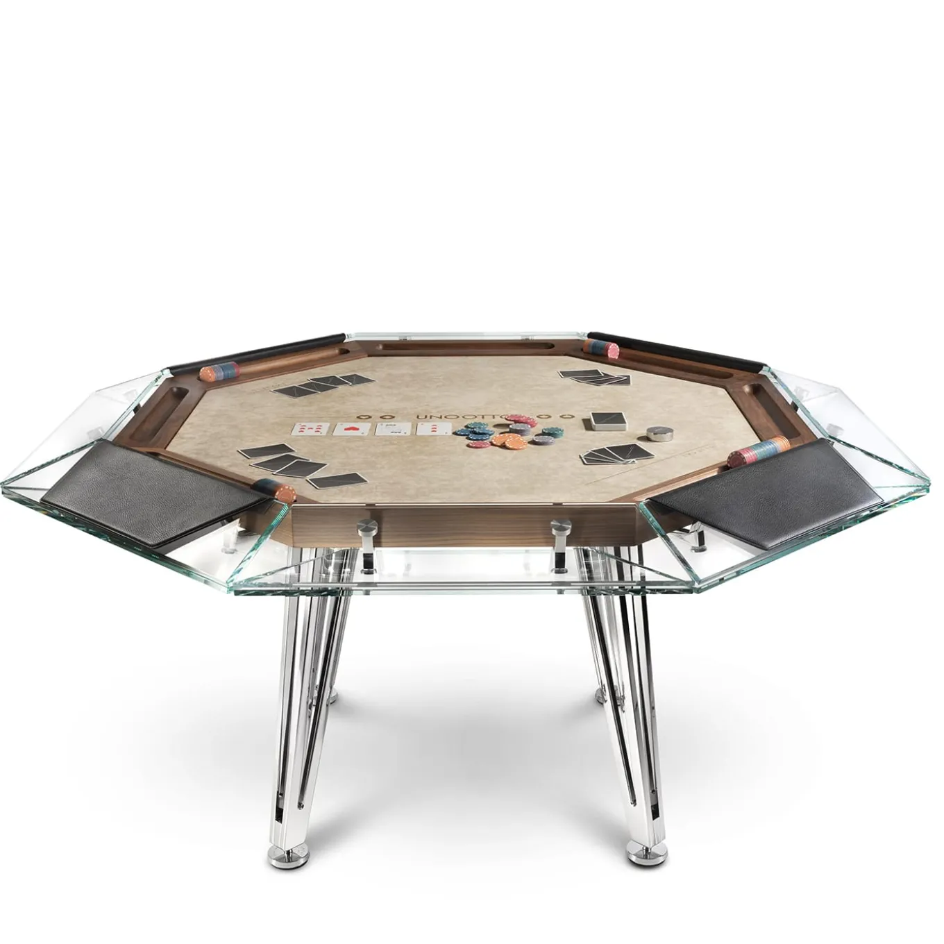 Unootto 8 Player Wood Edition Poker Table