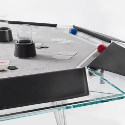 Unootto Marble Edition Ten-Player Poker Table