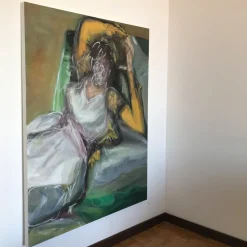 Untitled with Goya Oil Painting