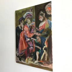 Untitled with La buona ventura Oil Painting