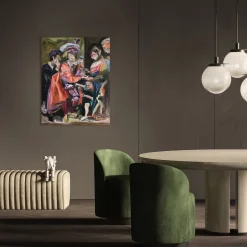 Untitled with La buona ventura Oil Painting