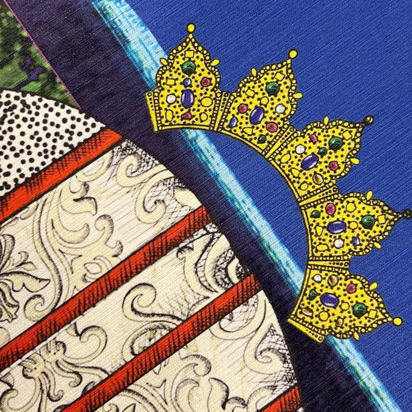 Uovo Print On Viscose - Limited Edition of 15 Pieces