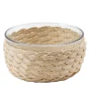 Vaniglia Soufflé Mold with Wicker Basket