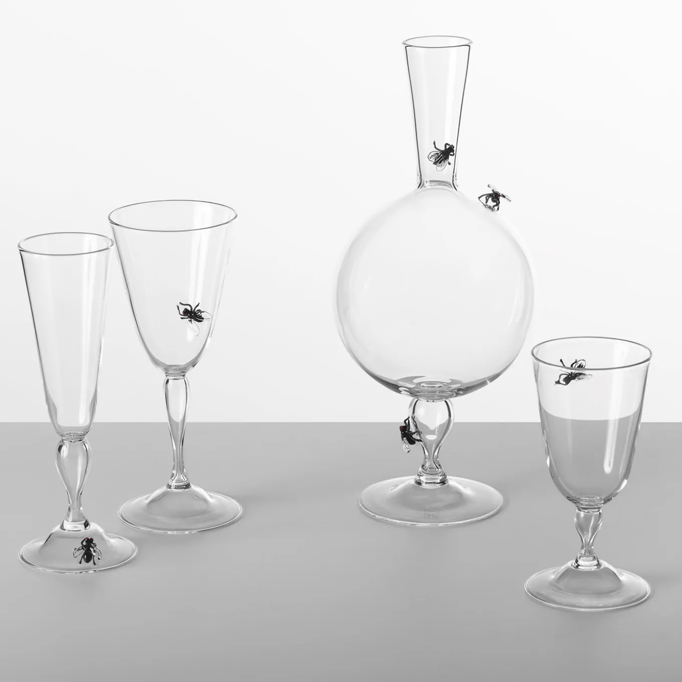 Vanitas Low Drinking Glass