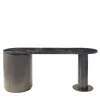 Vanity Loop Table with Marble Top
