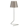 Vega Triangle Antiqued-Silver&Brass Wireless Table Lamp by Harari