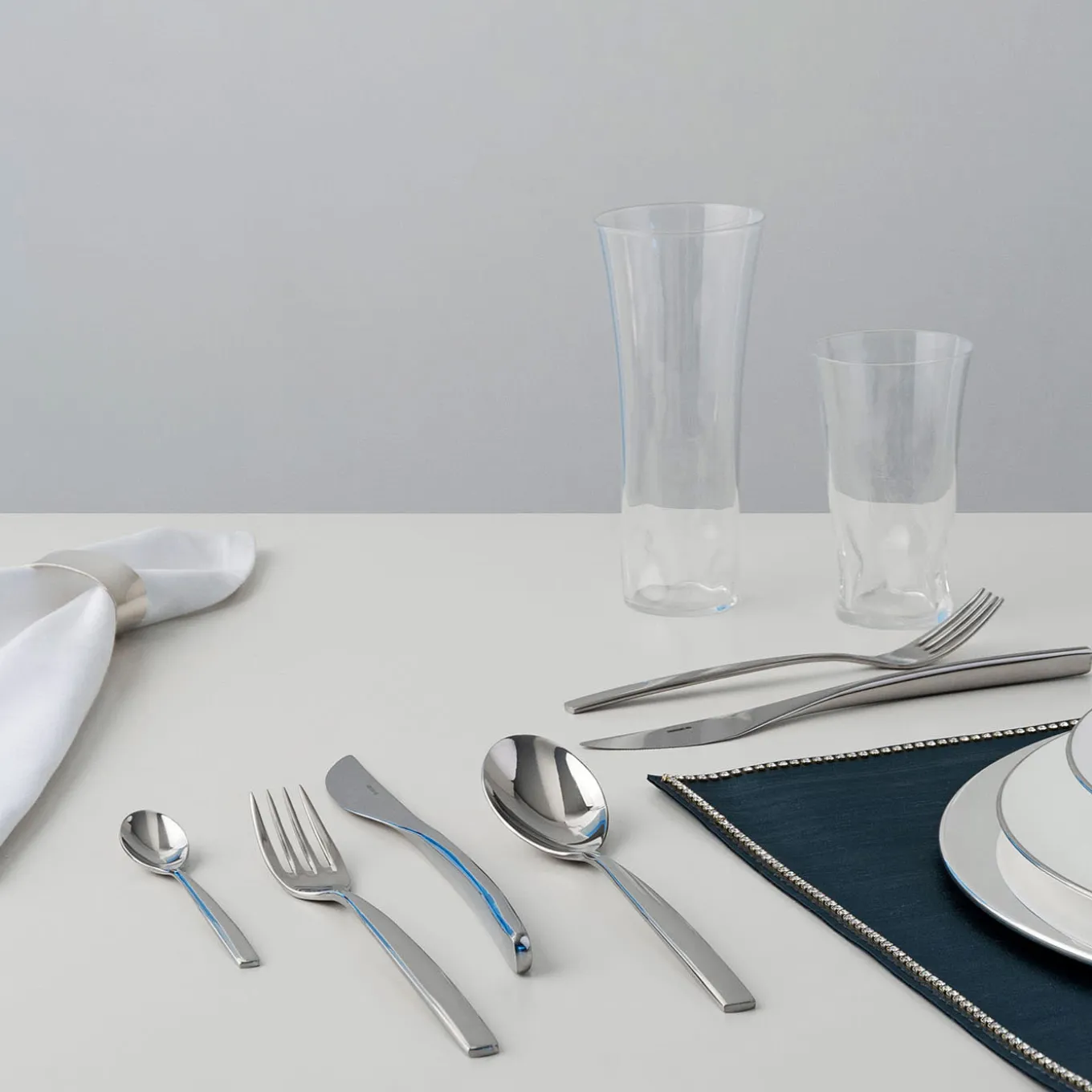 Vela Silver Steel 6-Piece Cutlery Set