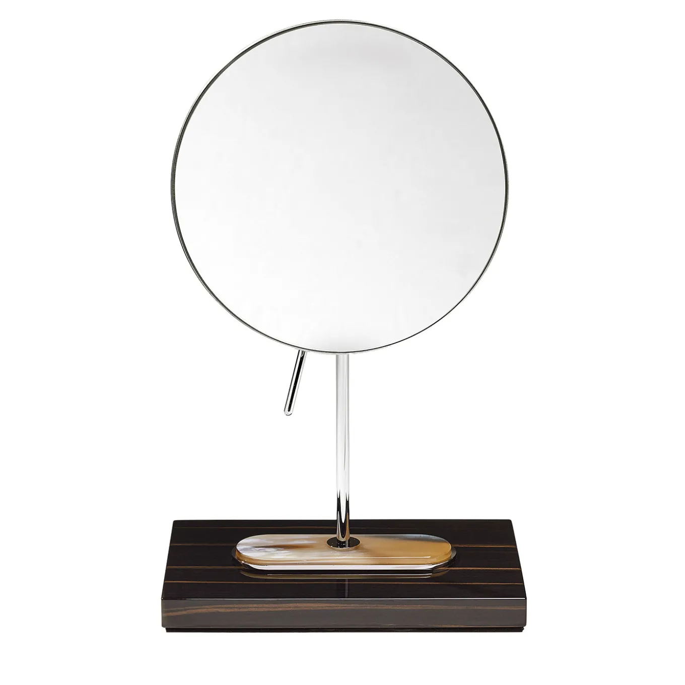 Veletta Glossy Ebony Magnifying Mirror