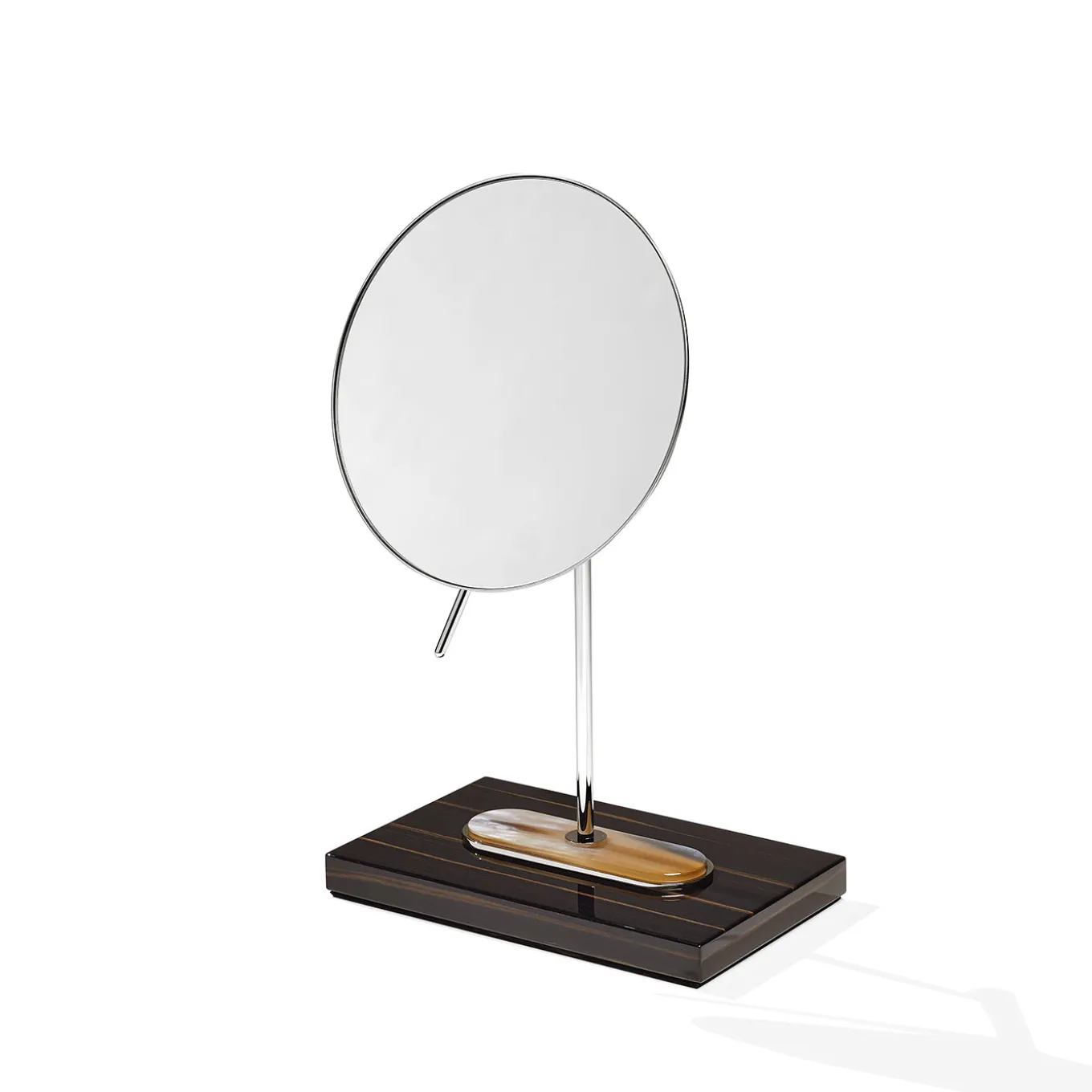 Veletta Glossy Ebony Magnifying Mirror