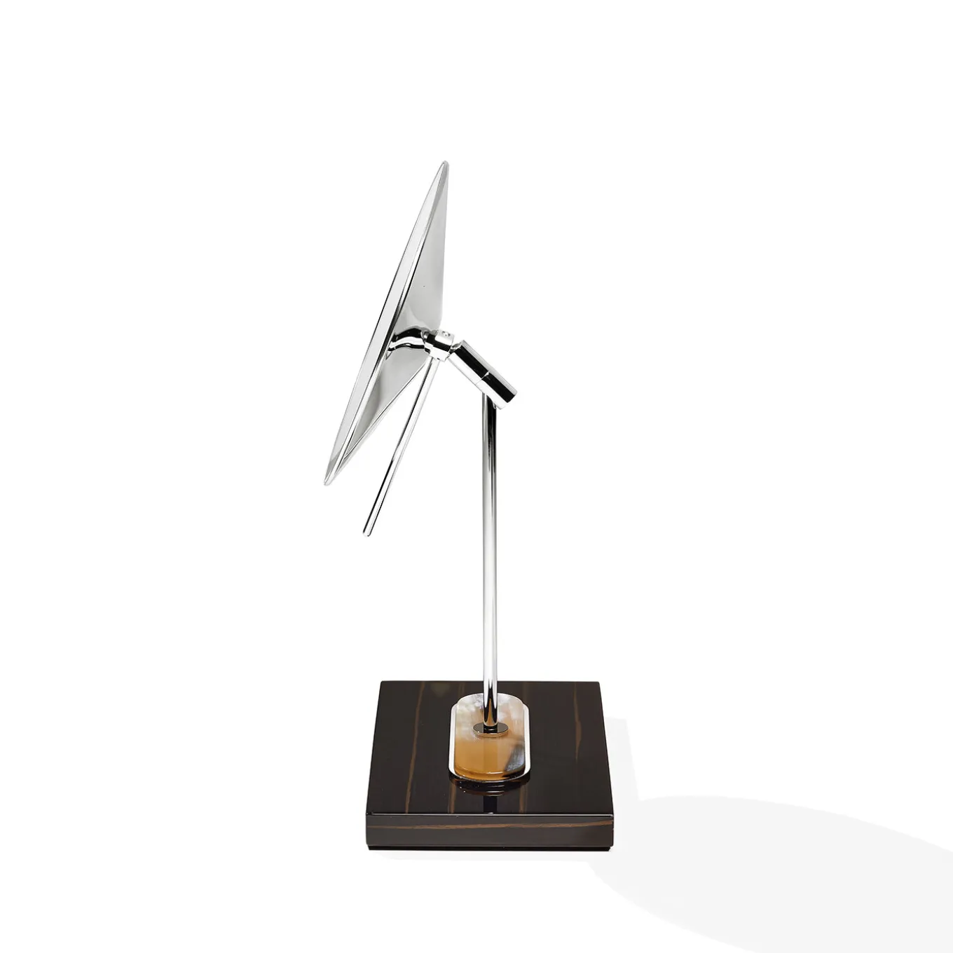 Veletta Glossy Ebony Magnifying Mirror