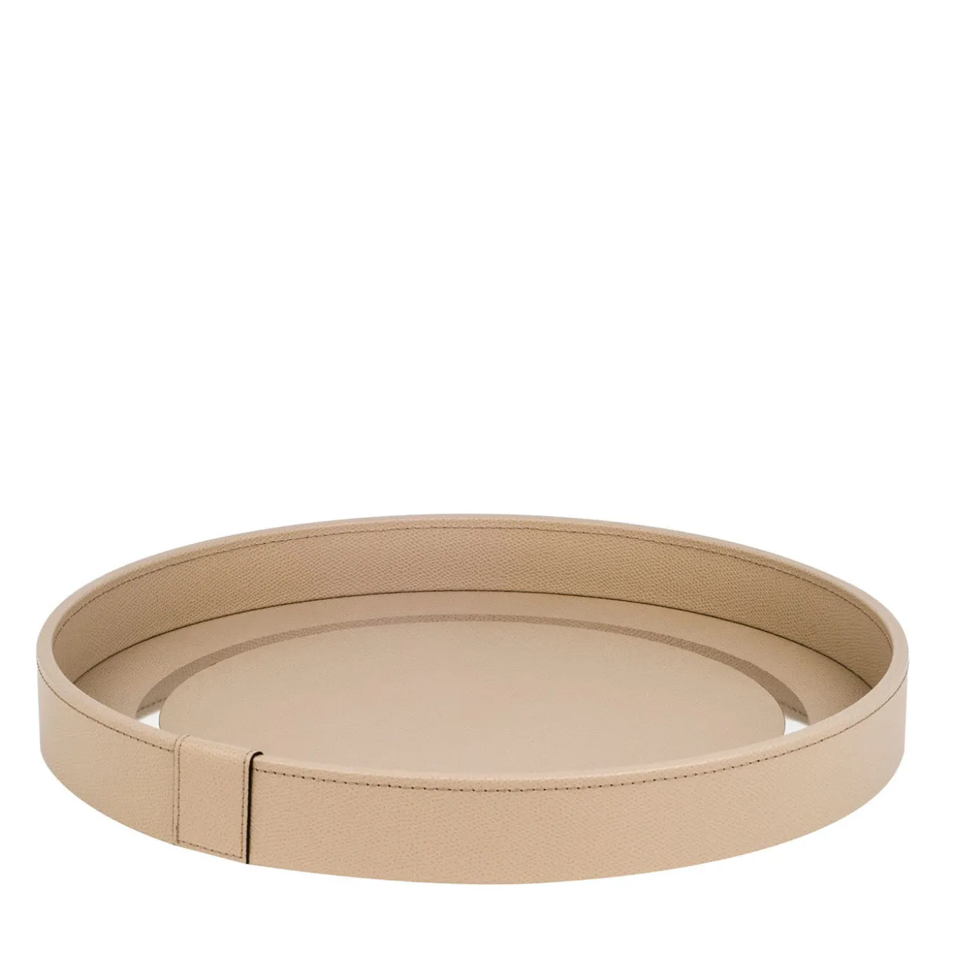 Venere Small Round Taupe Tray