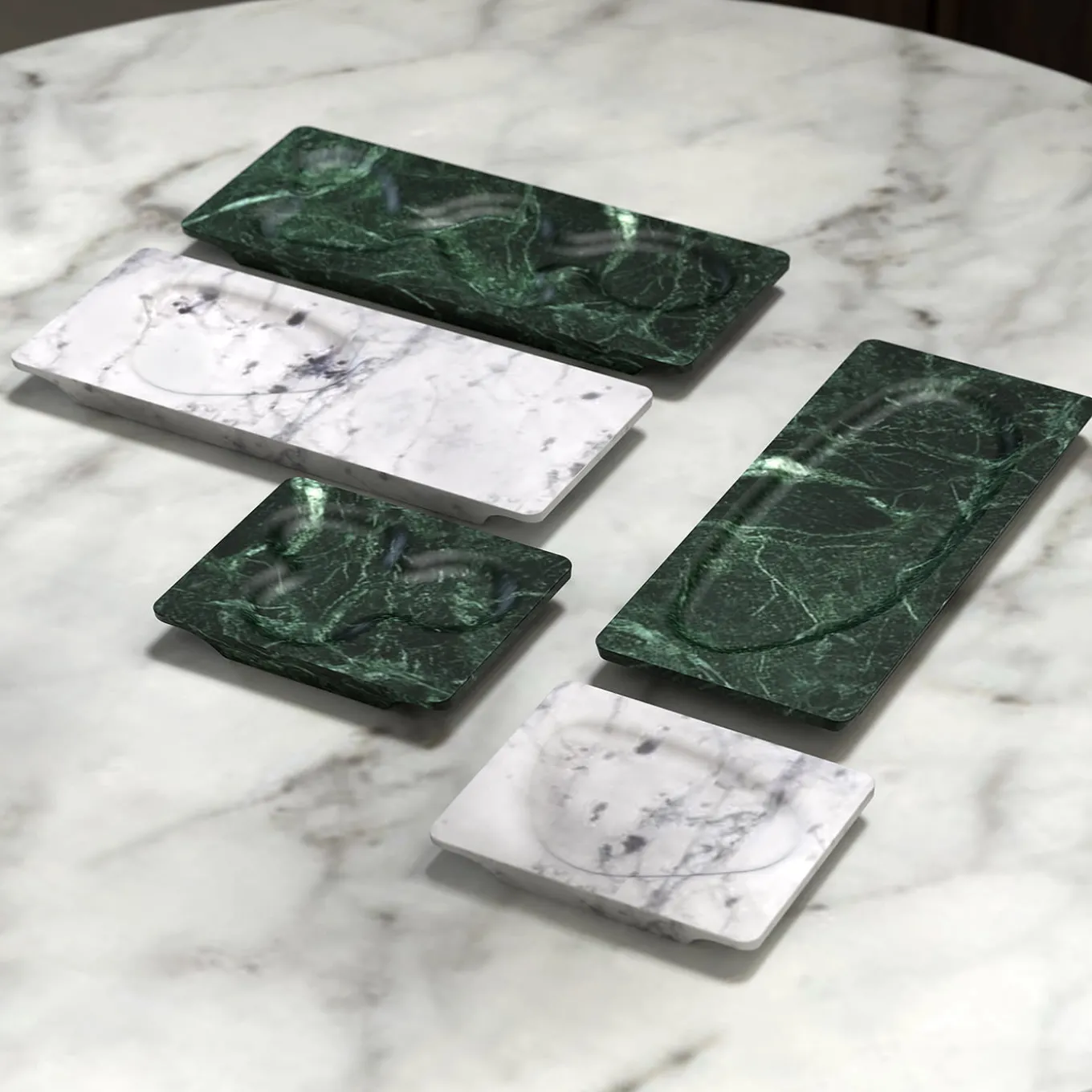 Veneri Carrara Appetizer Tray by Emmanuel Gallina