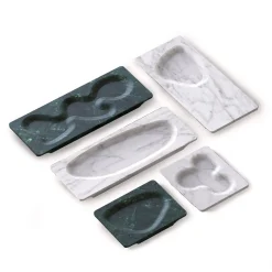Veneri Small White Carrara Tray by Emmanuel Gallina