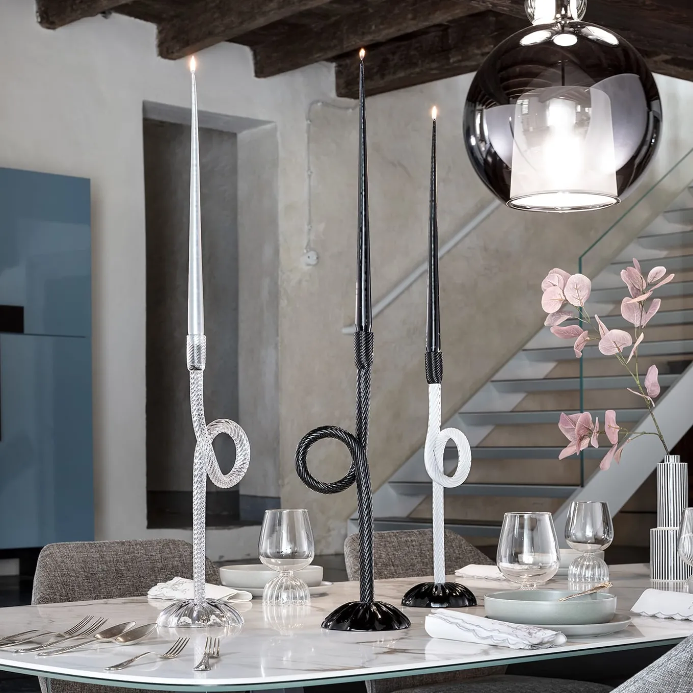 Venetian Knot Candle Holder #1