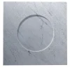 Venezia White Carrara Marble Q Plate