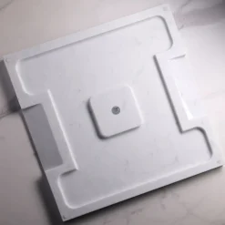 Venezia White Carrara Marble Q Plate