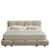 Venice Beige Fabric Bed