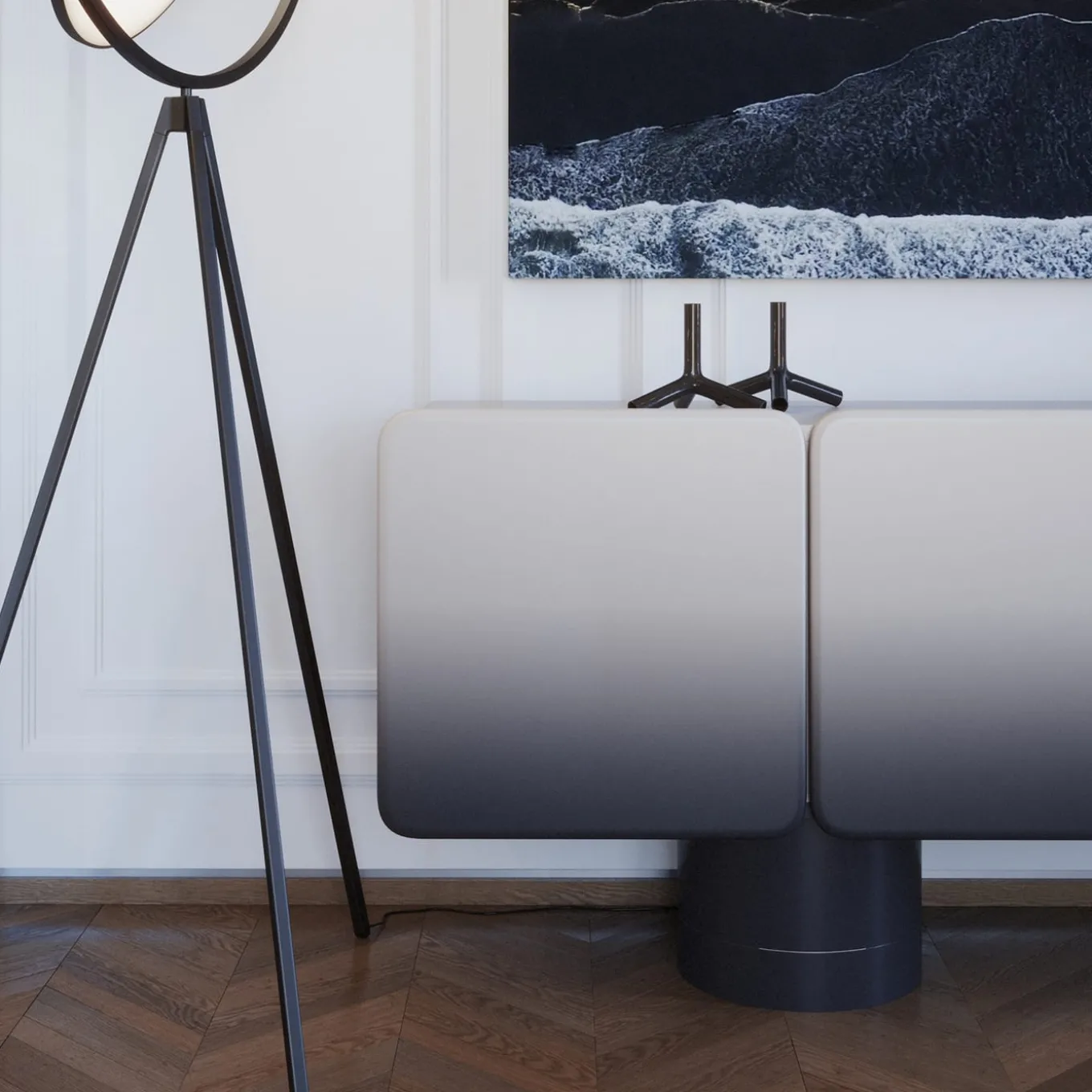 Venus Bg Gradient Sideboard