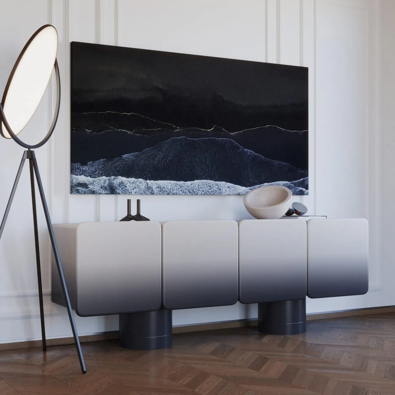 Venus Bg Gradient Sideboard