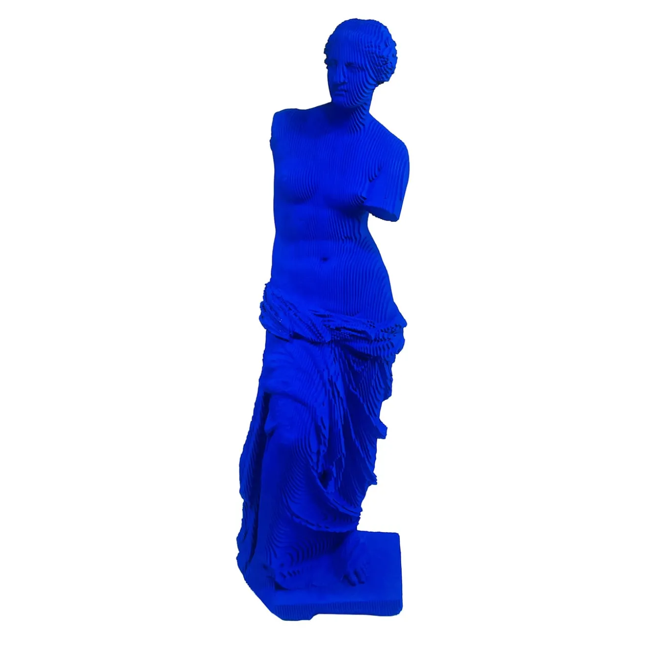 Venus Milo Blue Sculpture