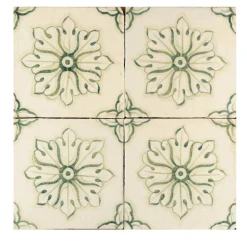 Verde Collina Set of 4 Tiles #7