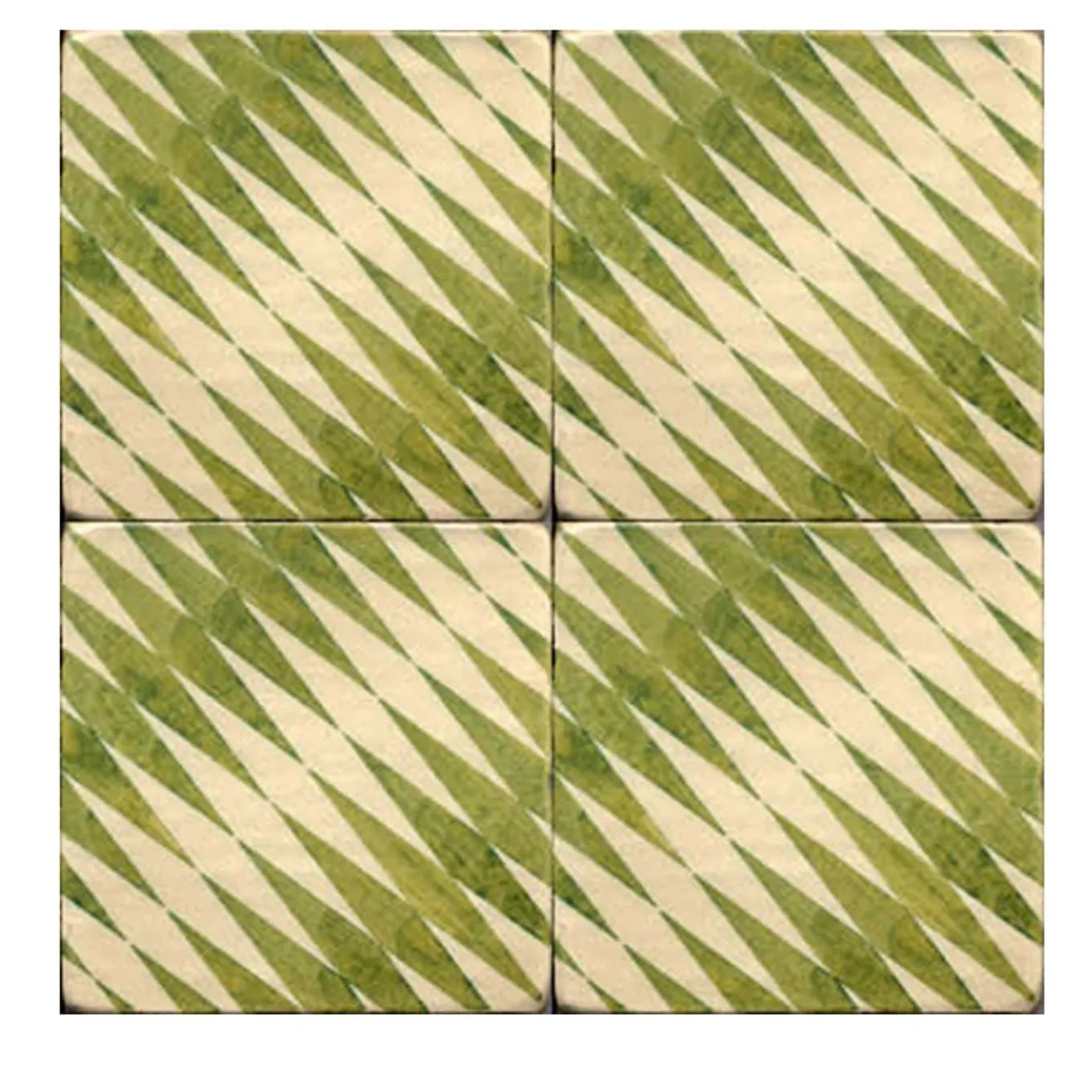 Verde Collina Set of 4 Tiles #2