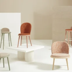 Veretta 929 Green Stool by Cristina Celestino