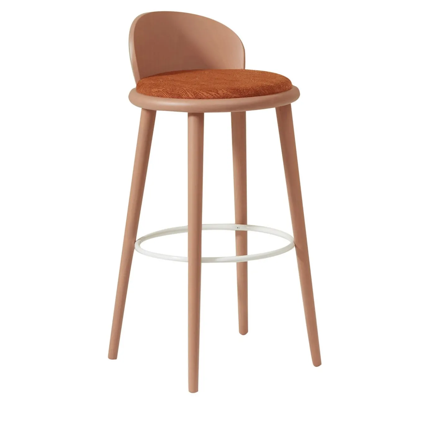 Veretta 928 Red Stool by Cristina Celestino