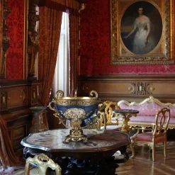 Versailles Polychrome Centerpiece Goblet by Antonio Fullin