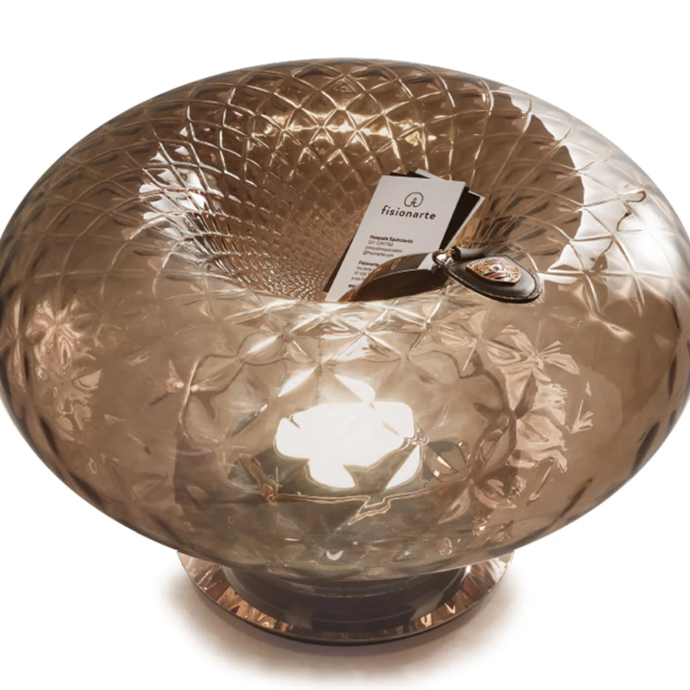 Versi Tobacco Table Lamp