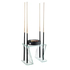 Verso Tempered Glass Billiard Cue Rack