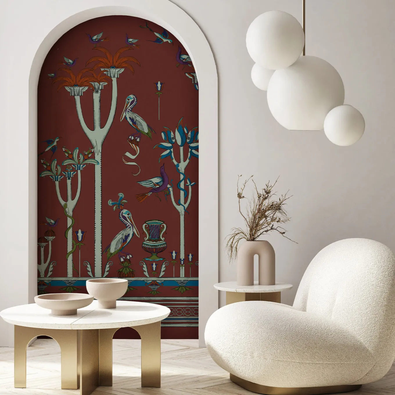 Via Salvestrina 12 Mattone Bruciato Wallpaper