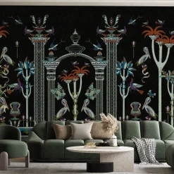 Via Salvestrina 12 Nero Mezzanotte Wallpaper