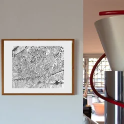 Viaggio Periglioso - Pen Drawing On Paper