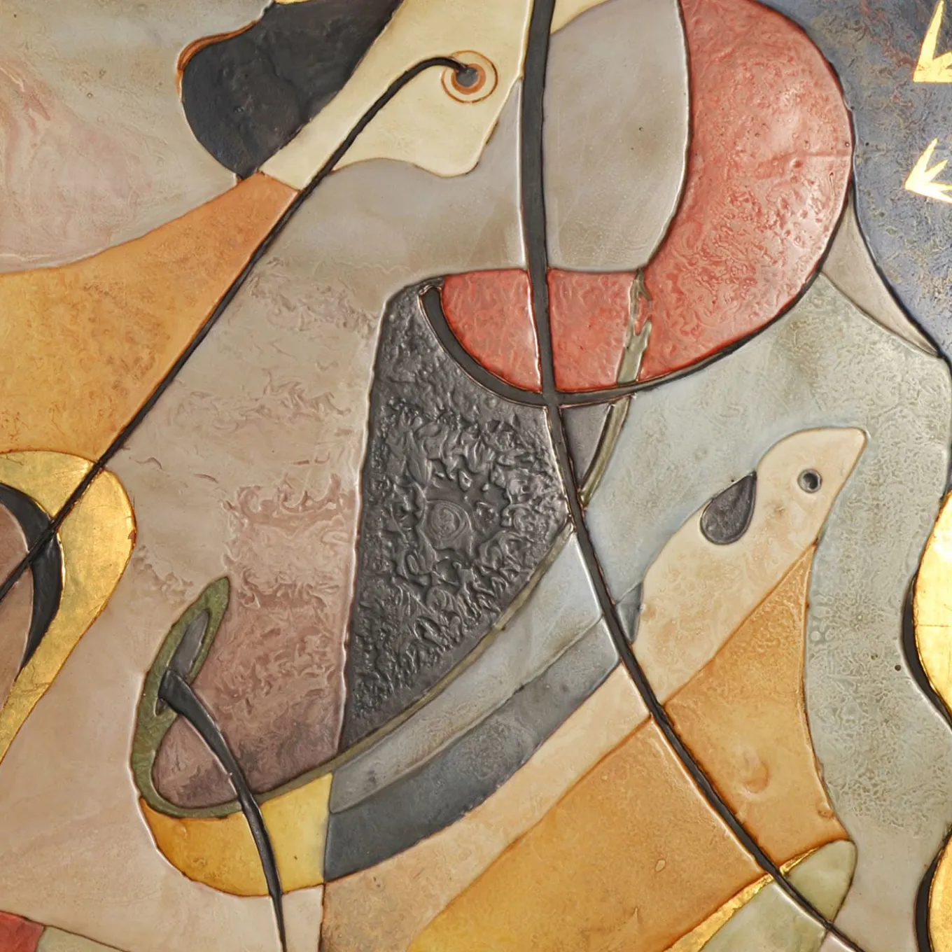 Vibrazioni Materiche e Armonie Musicali Decorative Panel