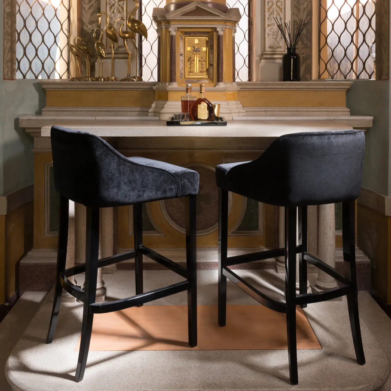 Vicky Gray Bar Stool