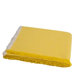 Vida Yellow Blanket
