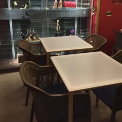 Vienna Straw and Canaletto Walnut Black Dining Chair