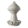 Vintage-Style White Cookie Jar by Pierre Marie Agin