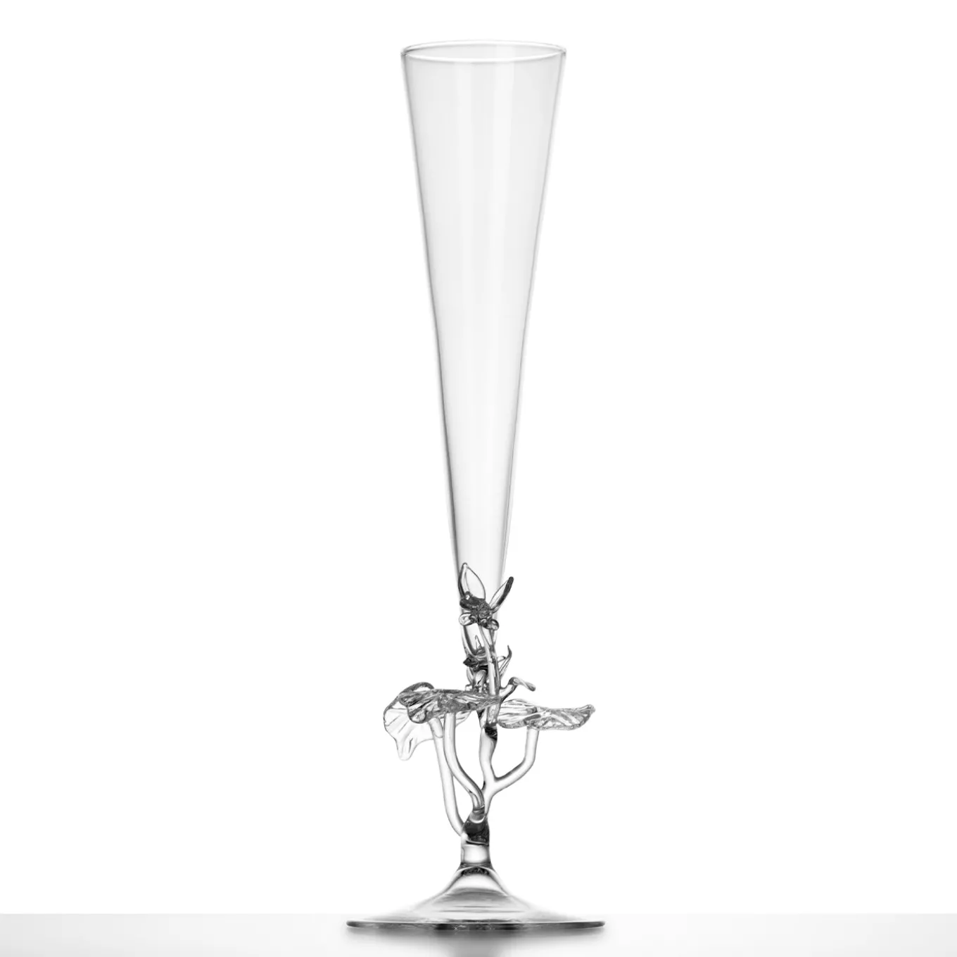 Viola Odorata Glass Flute