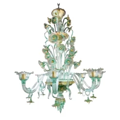 Violante Green Chandelier