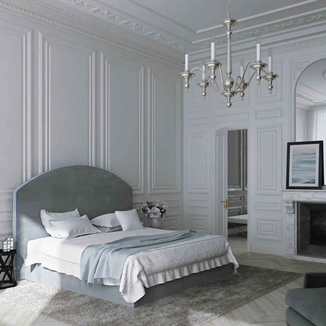 Violetta Bed by Alberto Colzani