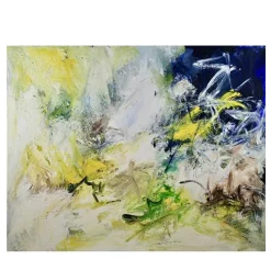 Virginia Vol. 2 Polychrome Mixed-Media Painting