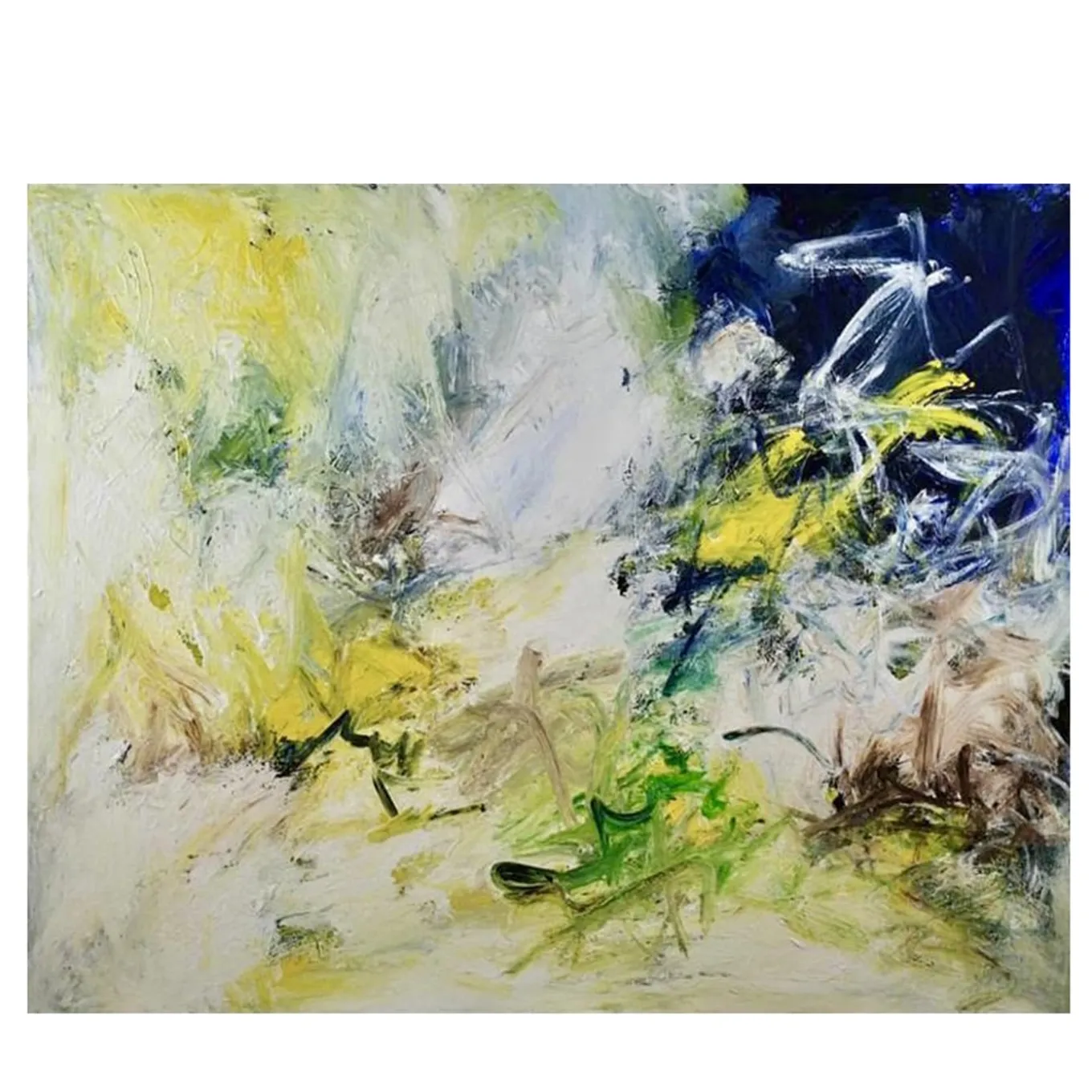 Virginia Vol. 2 Polychrome Mixed-Media Painting