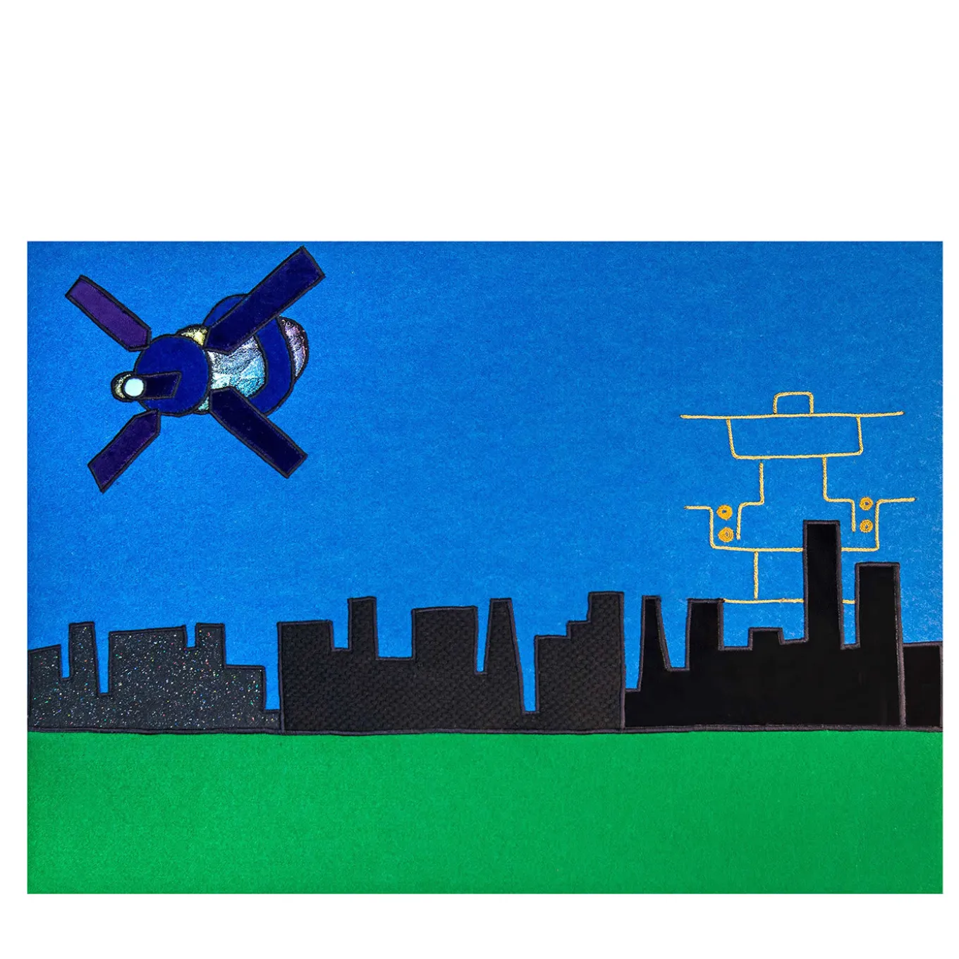 Visione Di Città Future Tapestry #3