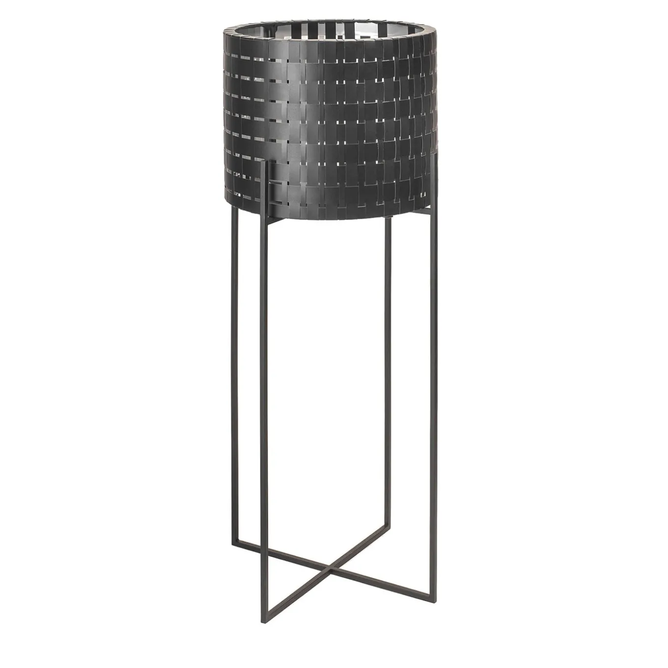 Vitis Nexum Tall Black Abatellis Cachepot